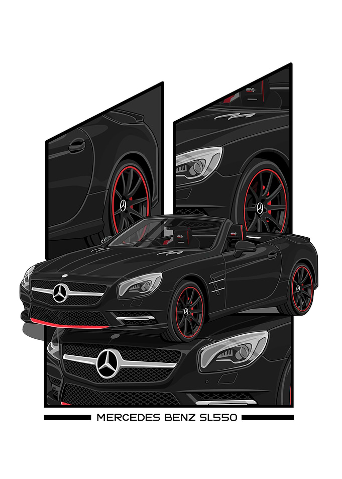 Mercedes Benz SL550