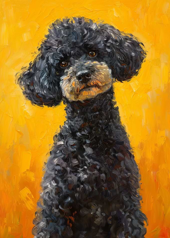 Poodle Sunshine Charm