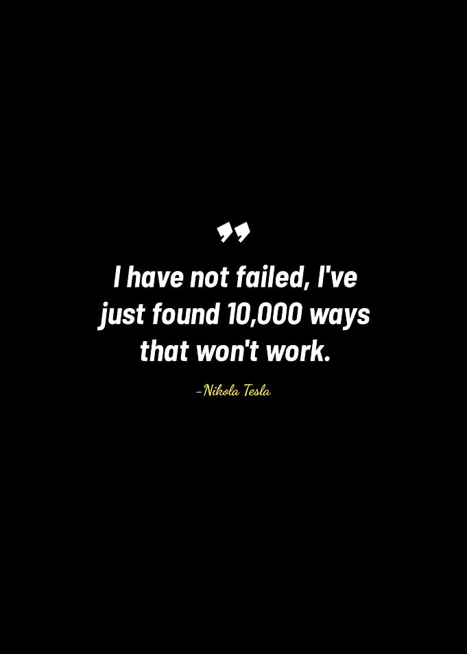 Nikola Tesla quotes