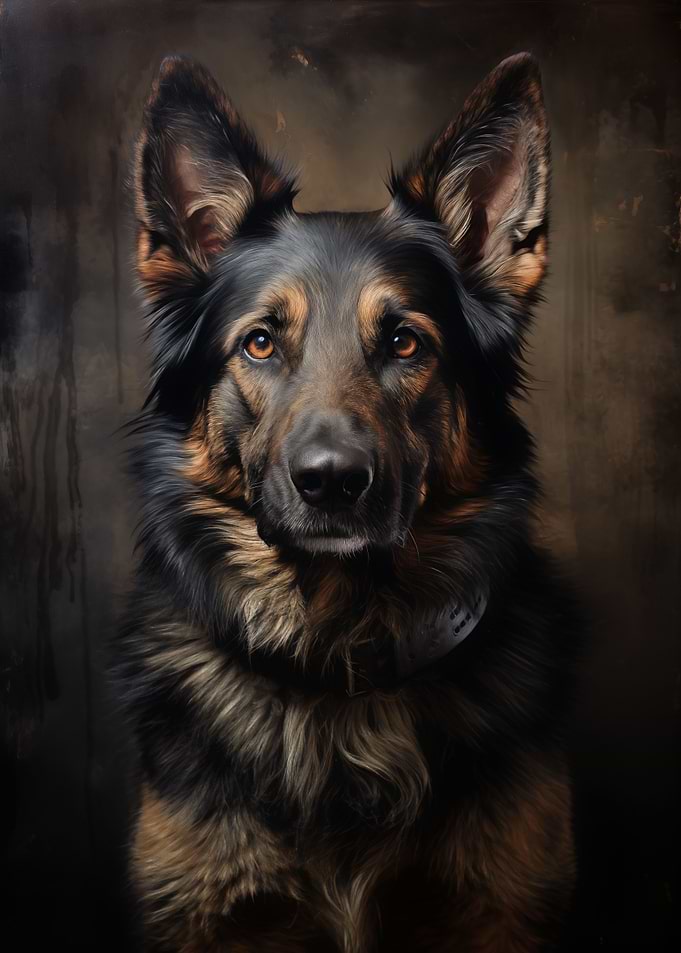 German Shepherd dog