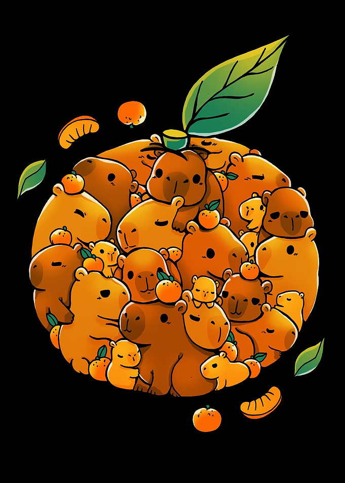 Capybara Mandarin