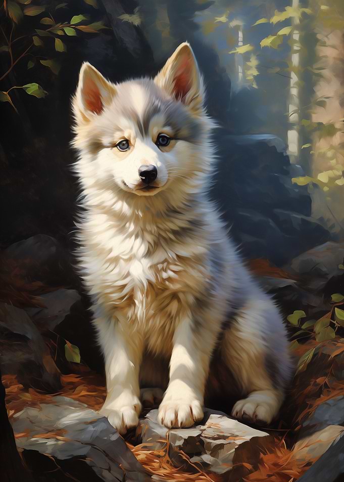 Siberian Husky puppy