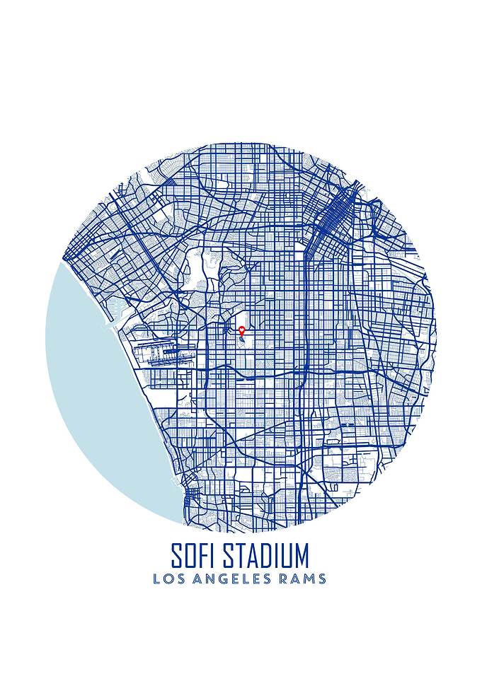SoFi Stadium Map