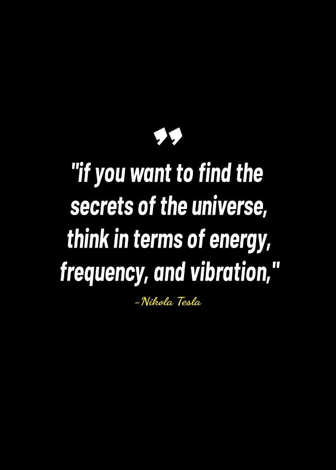 Nikola Tesla quotes