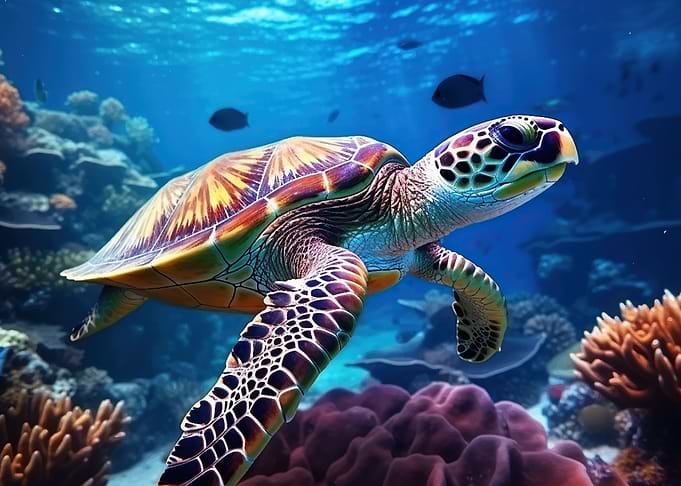 sea turtle aquarium