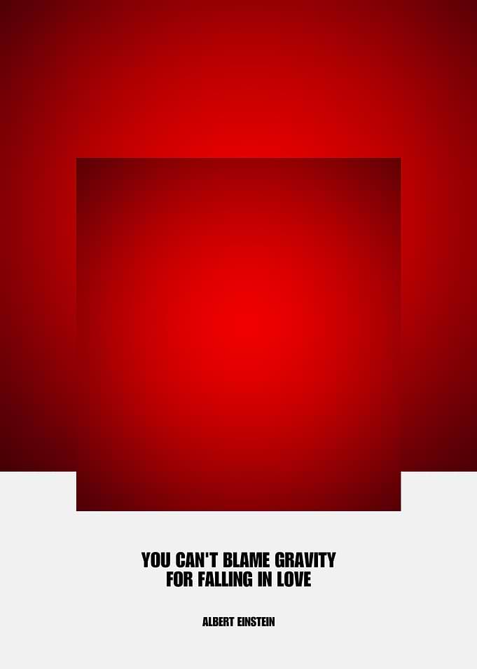 Eisten Quote Poster