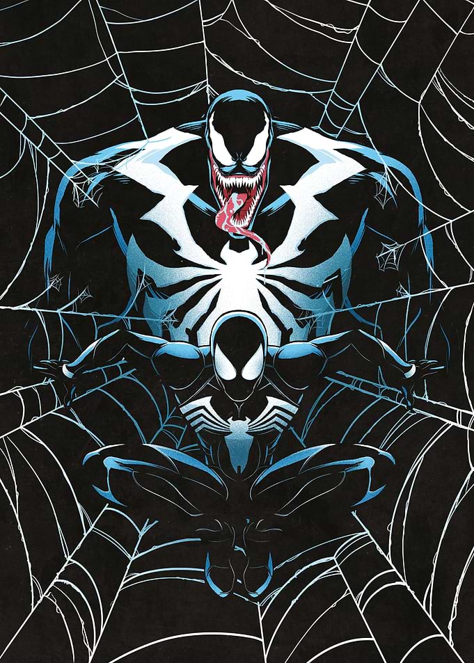Symbiote Showdown: Spider-Man and Venom