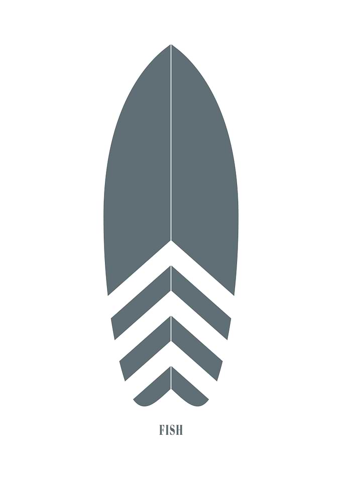 Fish Surfboard