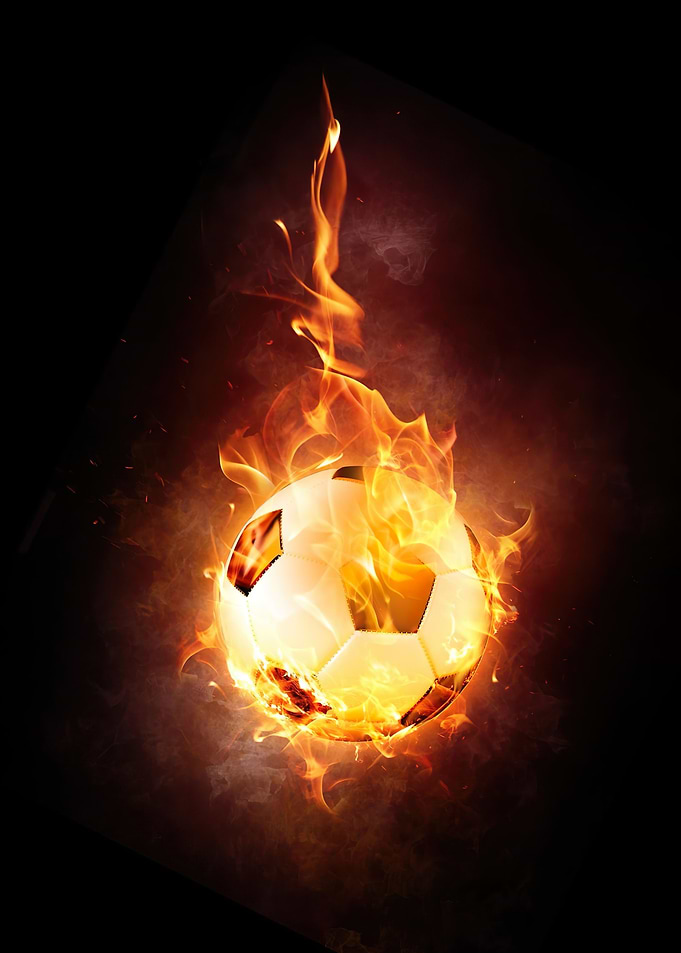 Fire Ball Portrait