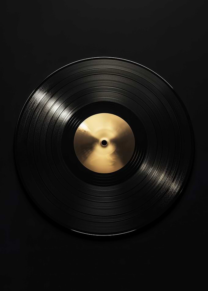 3D Dark Gold