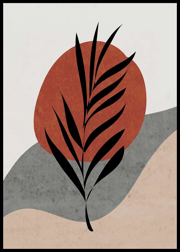 Abstract Boho Art