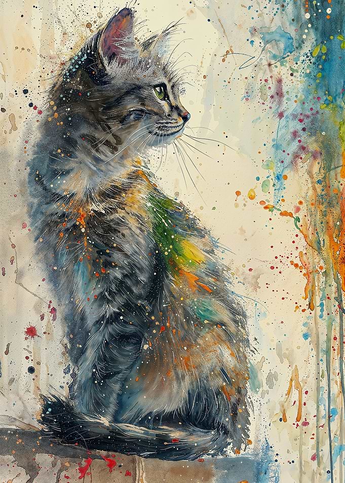 Colorful Whiskers