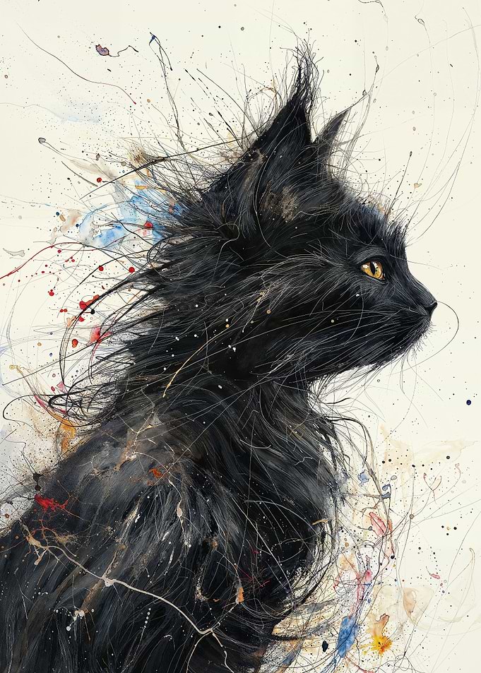 Whiskered Abstract