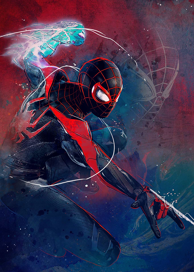Miles Morales: Electric Spider-Punch