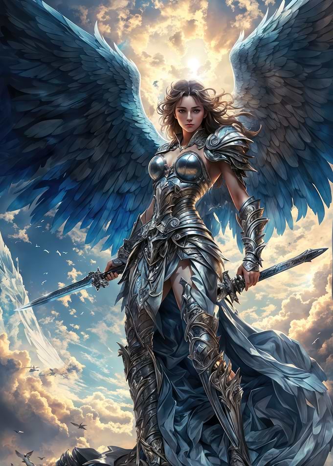 Blue archangel