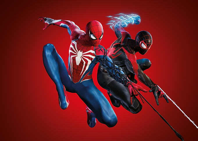 Spider-Man 2: Peter Parker and Miles Morales Shoot Webs
