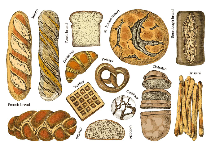 Fresh baked bread