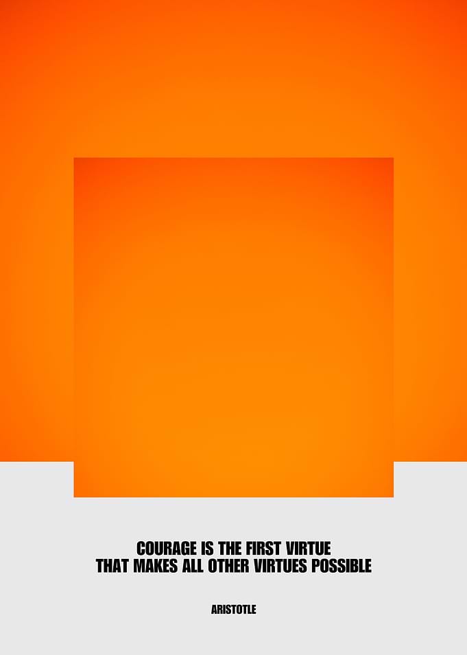 Aristotle Quote Minimalist