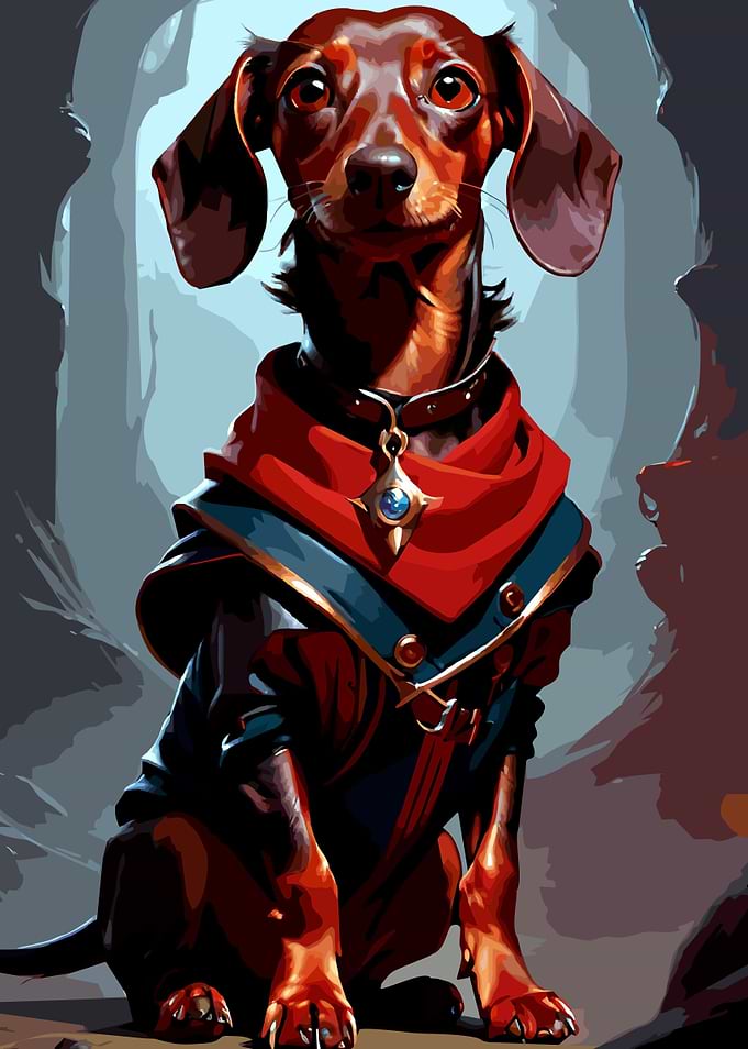 A cute Dachshund 035