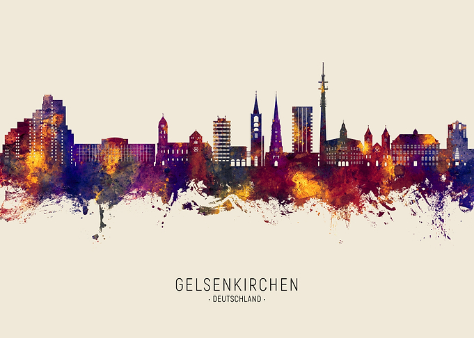 Gelsenkirchen Skyline
