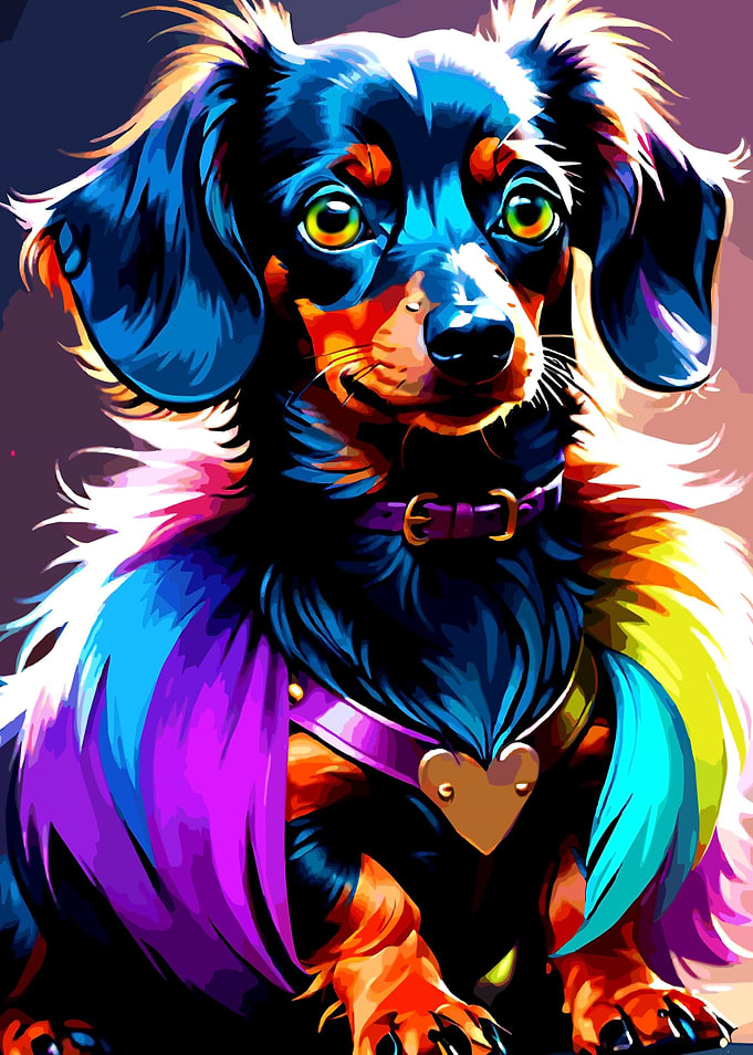 A cute Dachshund 039