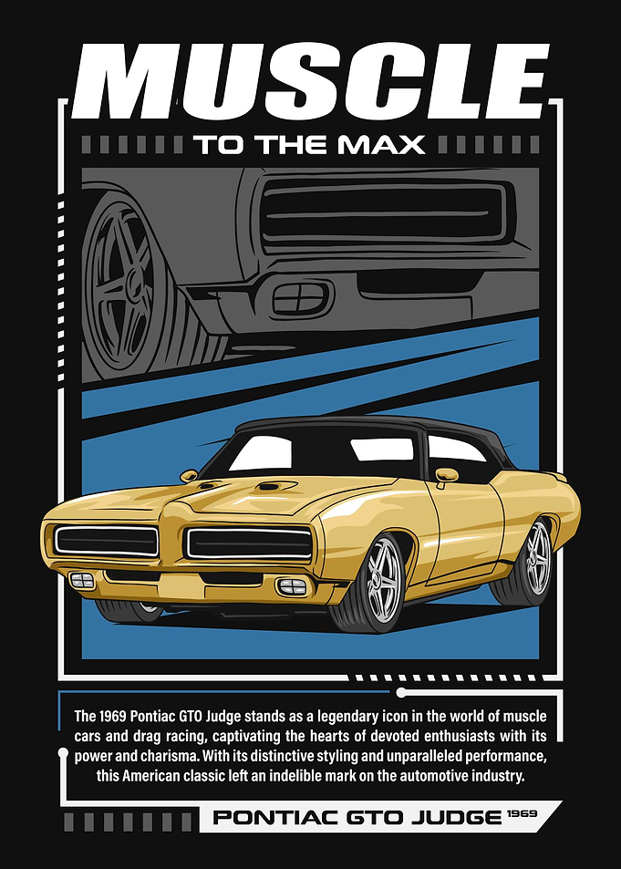 Retro Judge Muscle Car