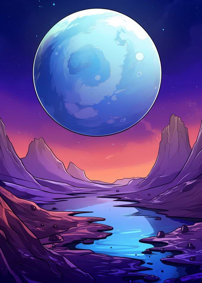 Space in Cartoon