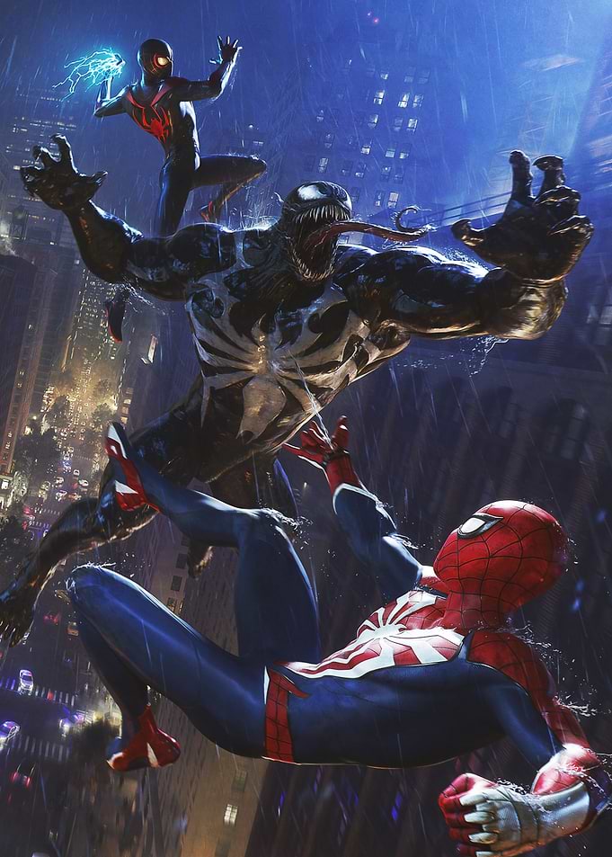 Spider-Men and Miles Morales vs. Venom
