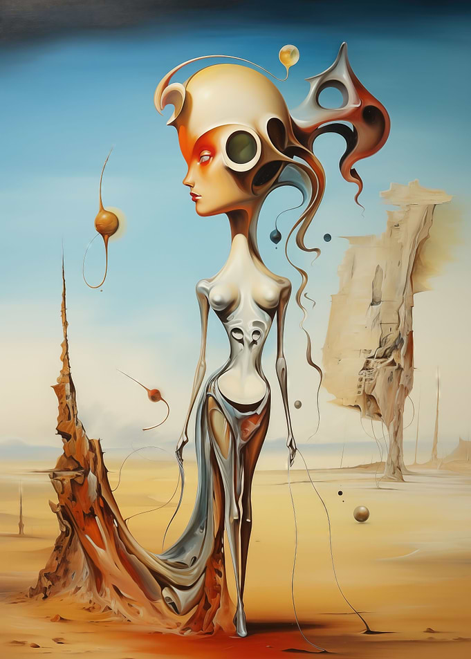 Surreal Elegant Beauty