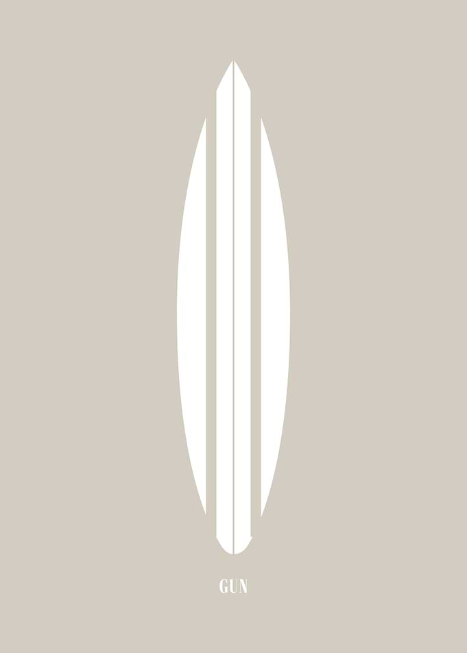 Gun Surfboard