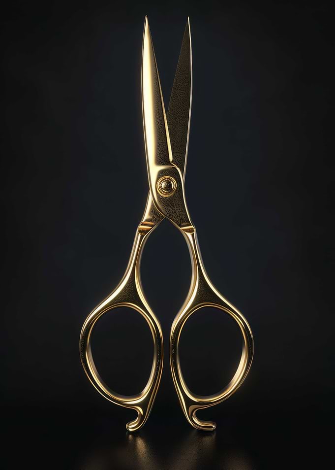 3D Dark Gold