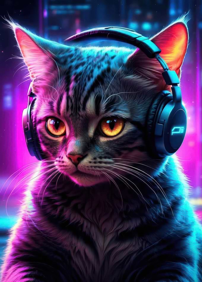music cat