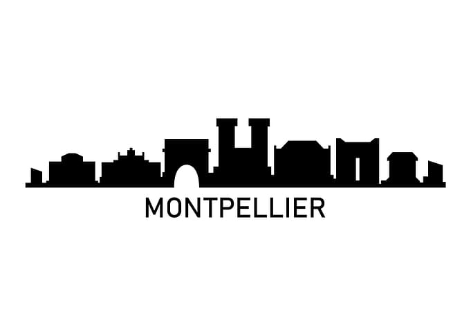 Montpellier skyline