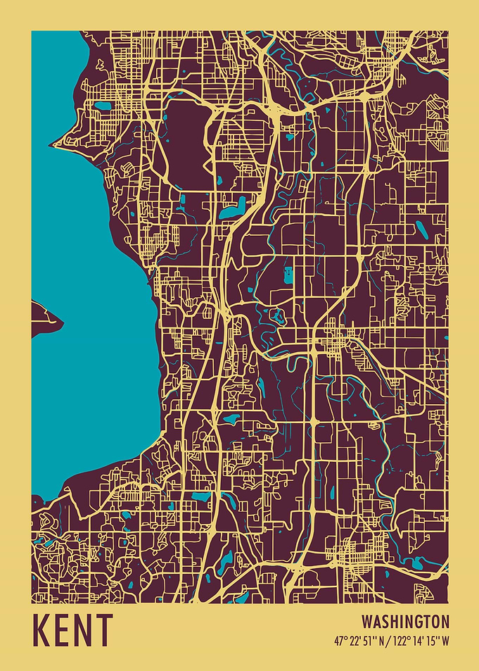 Kent Washington Map