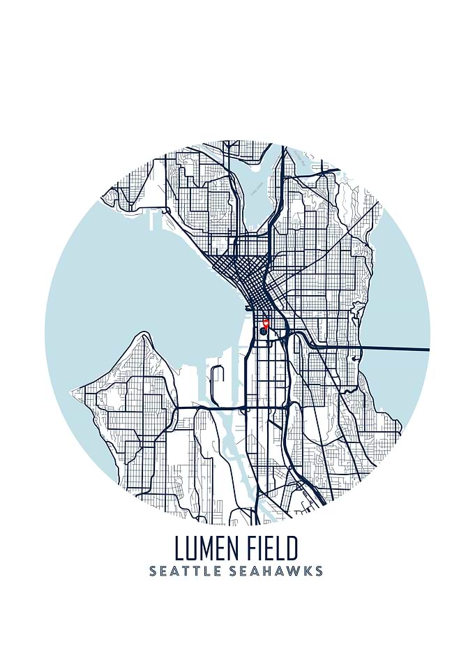 Lumen Field Stadium Map