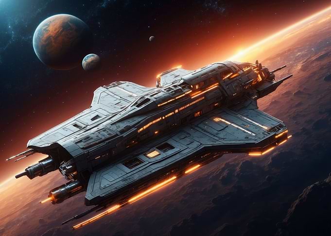Starship on Orbit