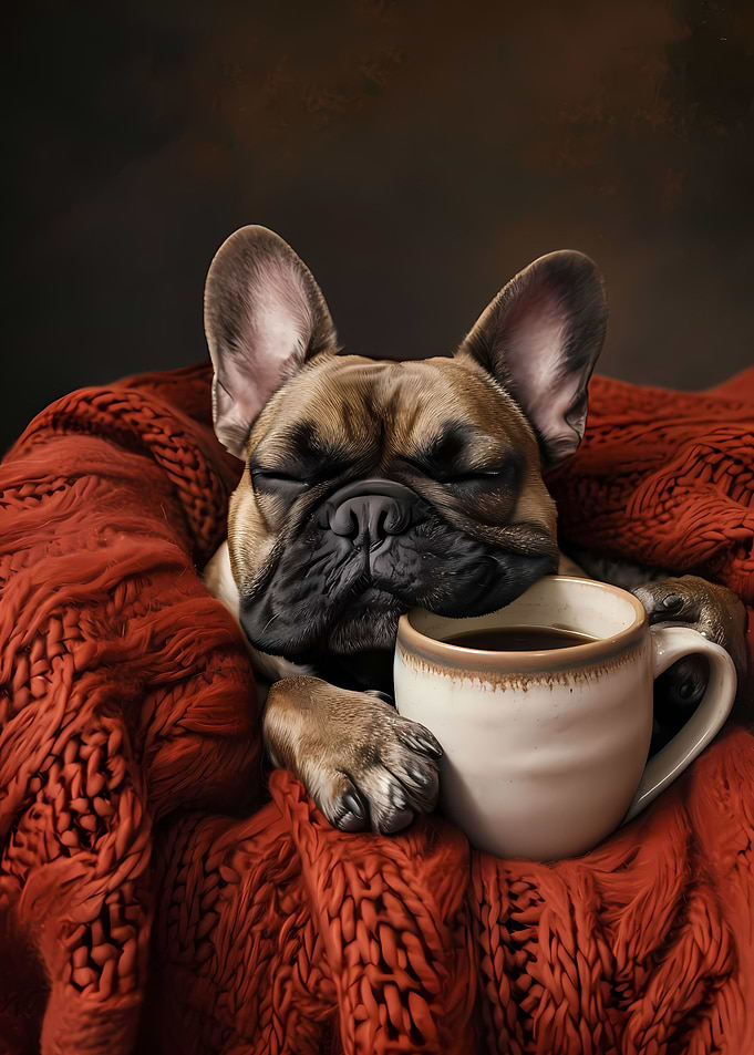French Bulldog Coffee Cup