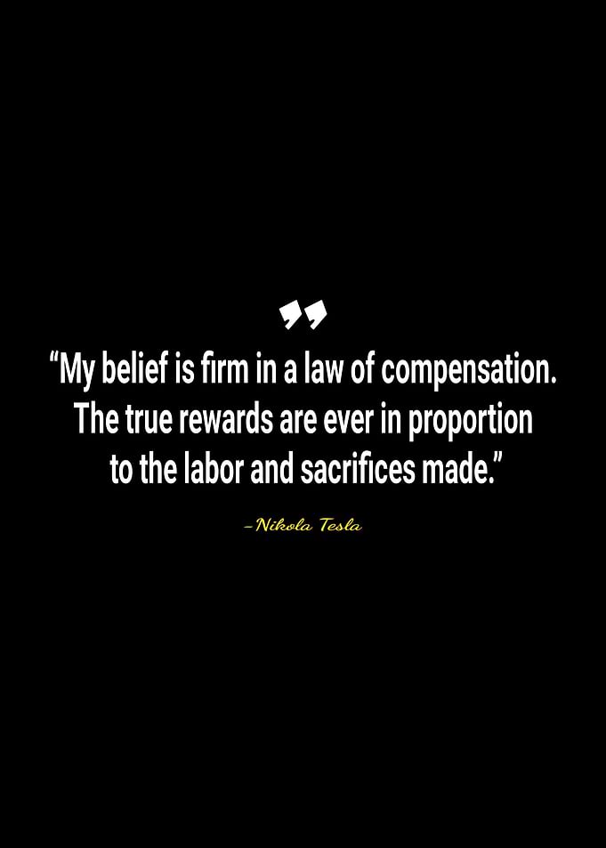 Nikola Tesla quotes