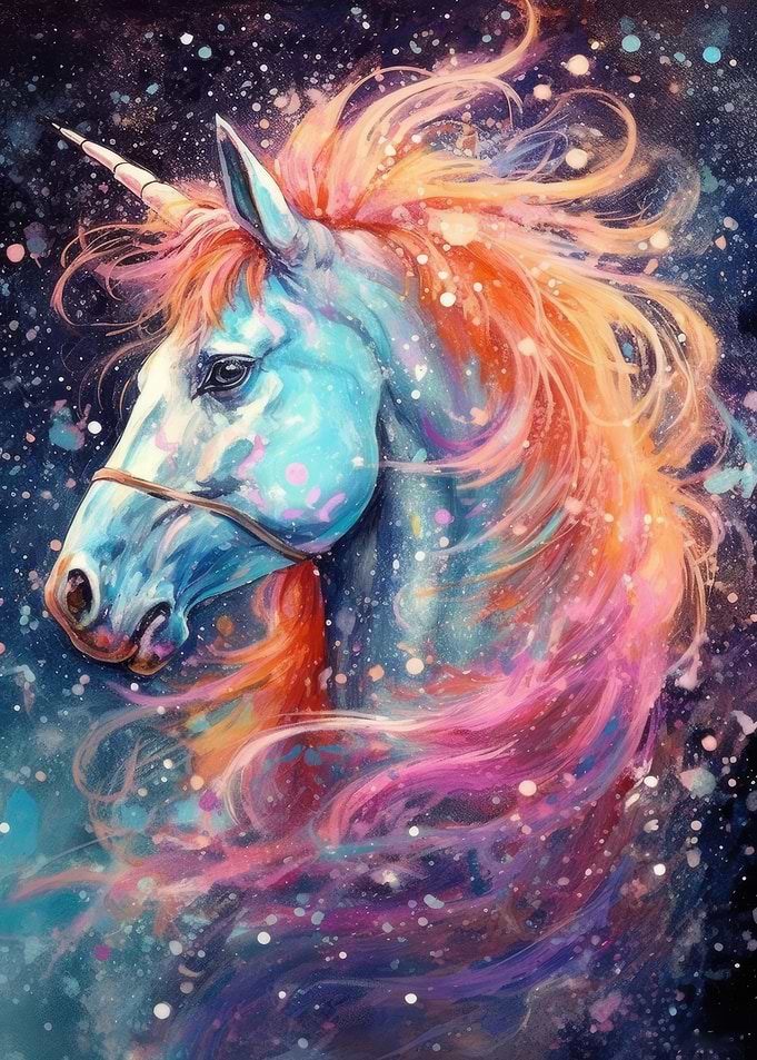 Cosmic Fantasy Unicorn