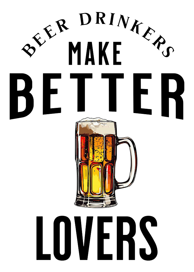 BEER DRINKERS WHITE