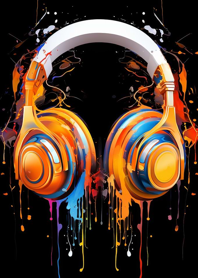 Headphones Music