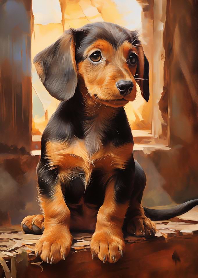 Dachshund puppy