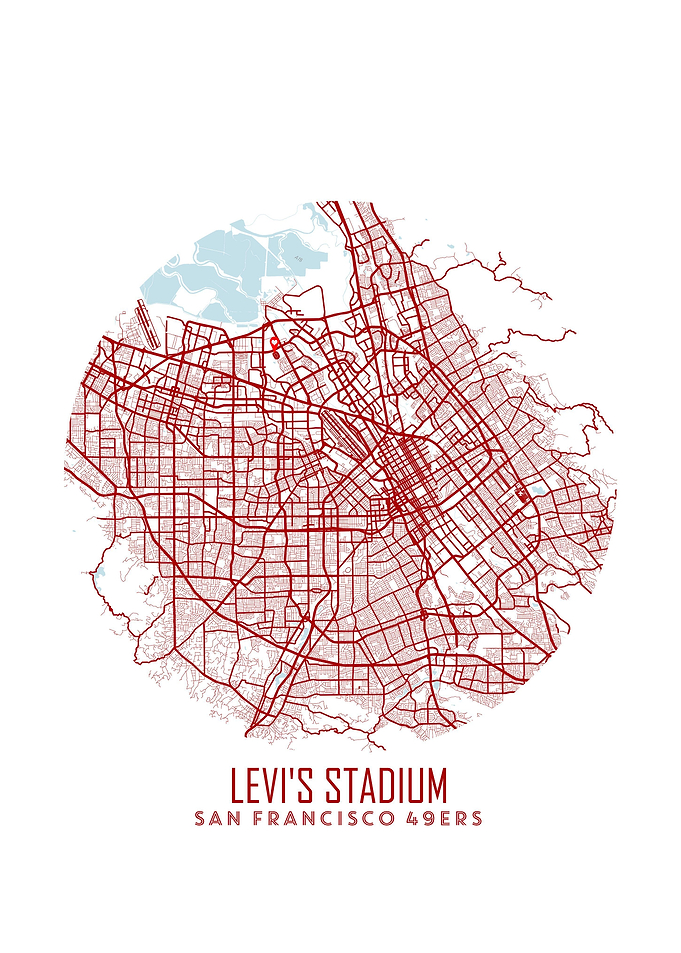 Levis Stadium Map