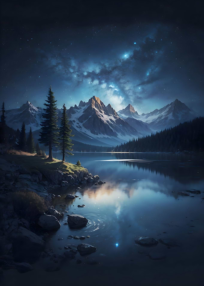 Galaxies Reflection