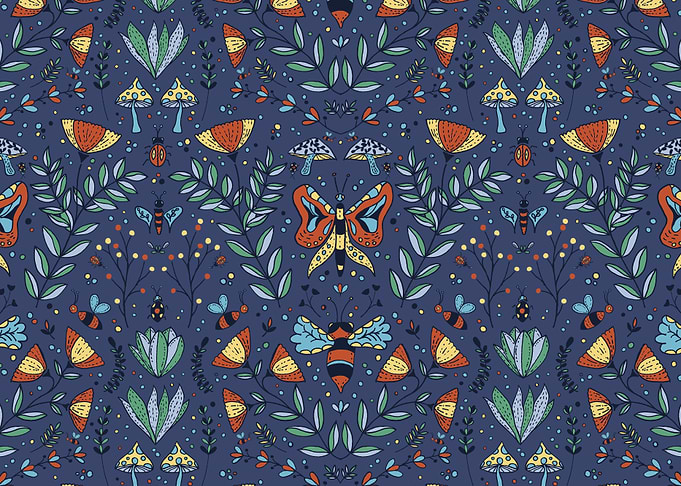 Wild Spring Garden Night