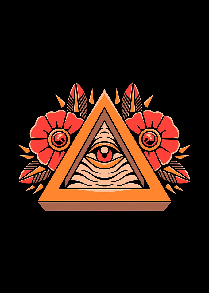 one eye tattoo