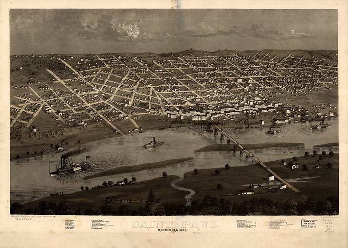 Saint Paul MN 1867