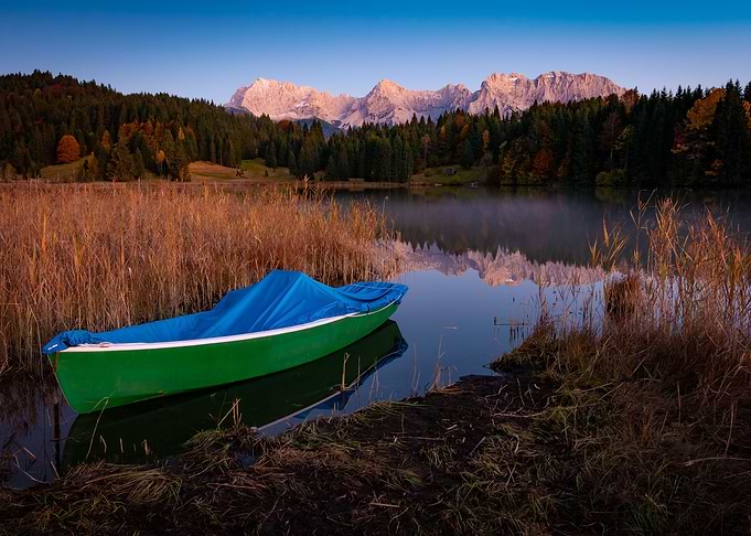 Nightfall in Bavaria