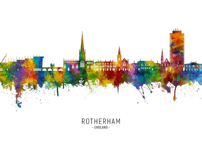 Rotherham Skyline England