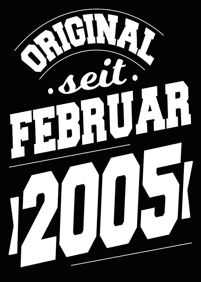 Februar 2005 19 Jahre
